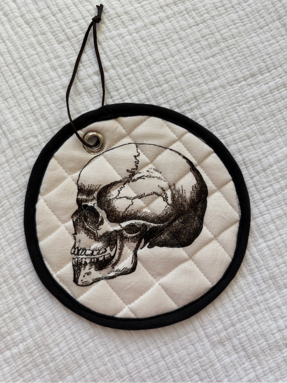 Creative Co-Op Skull Potholder